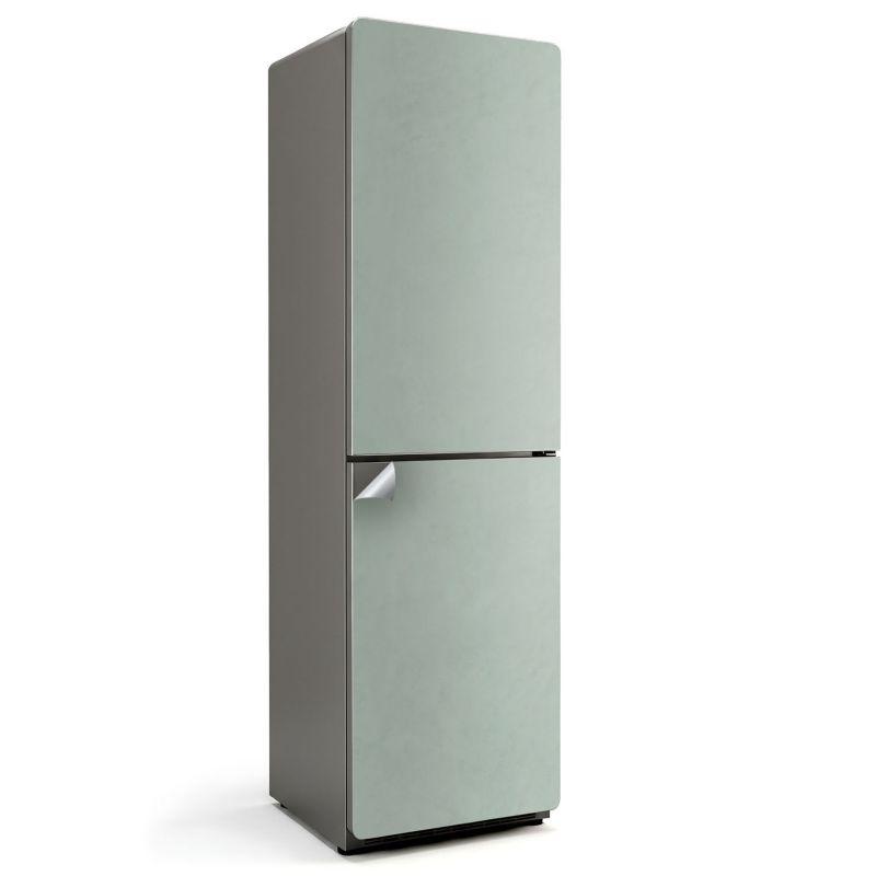 Naklejka na lodówkę Wallfluent 60x205 cm Kolor Jasnozielony 1 szt.