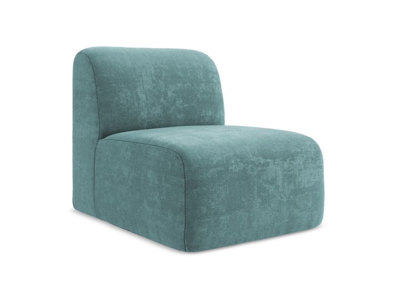 Moduł LaMiaSofa CERVO z tkaniny szenilowej 70x94 cm jeans 1 szt.