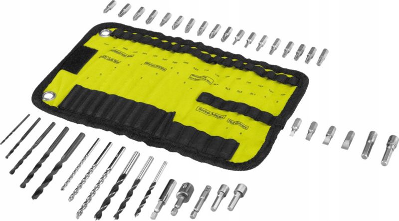 Zestaw Wiertła Bity Etui RYOBI 40 Elementów 1szt.