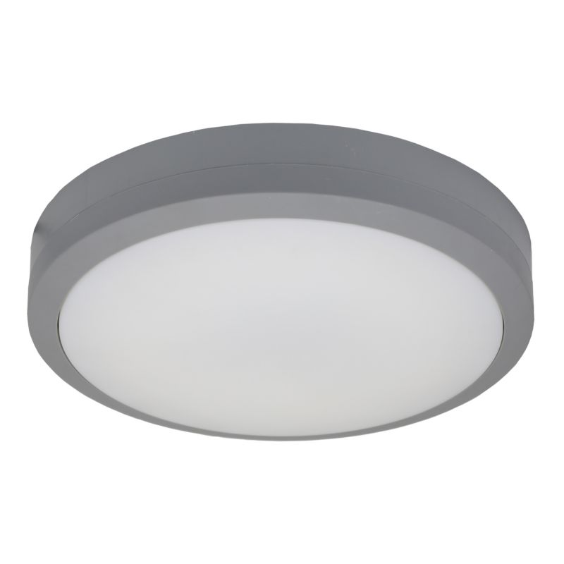 Plafon piwniczny GoodHome Tilman 650 lm IP65 szary