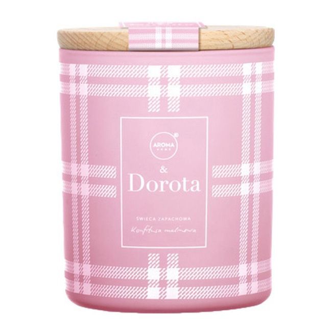 Świeca Aroma Home & Dorota malinowa konfitura 150 g