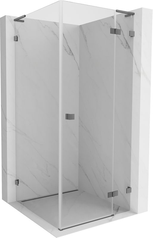 Kabina prysznicowa Mexen Lunar L gun metal 80x80 cm 1 szt.