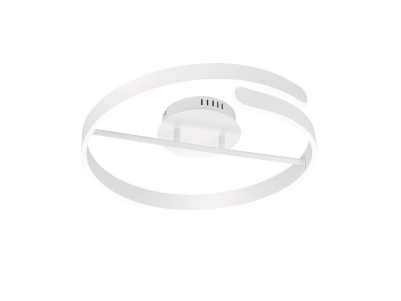 Lampa sufitowa wisząca RL Parma 5687 biała nowoczesna wbudowany LED 37W 1 szt.