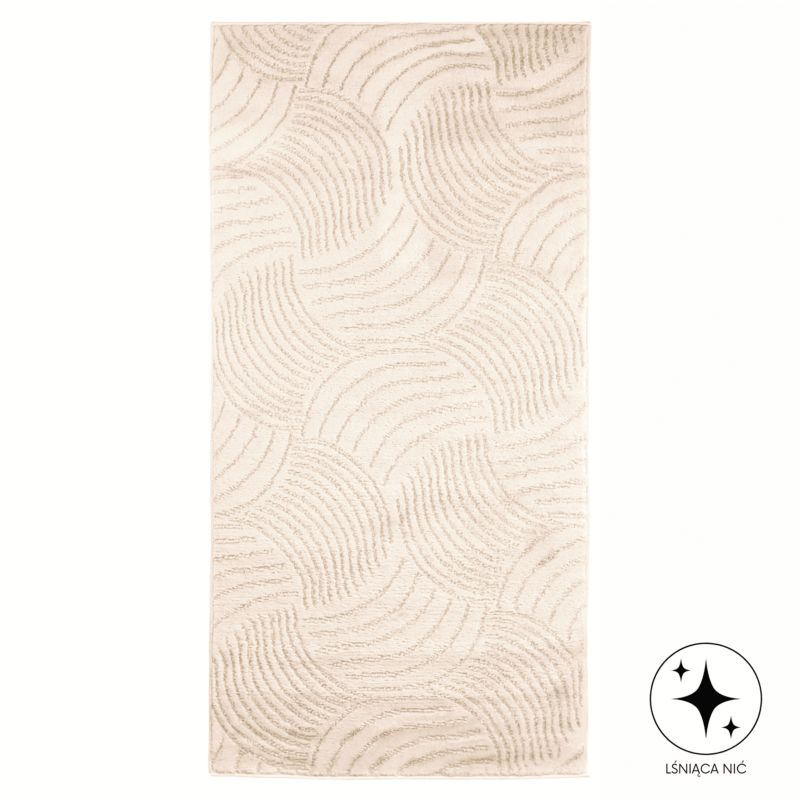 Dywan Sofia Direct Home and Garden fala krem 120x160 cm 1 szt.