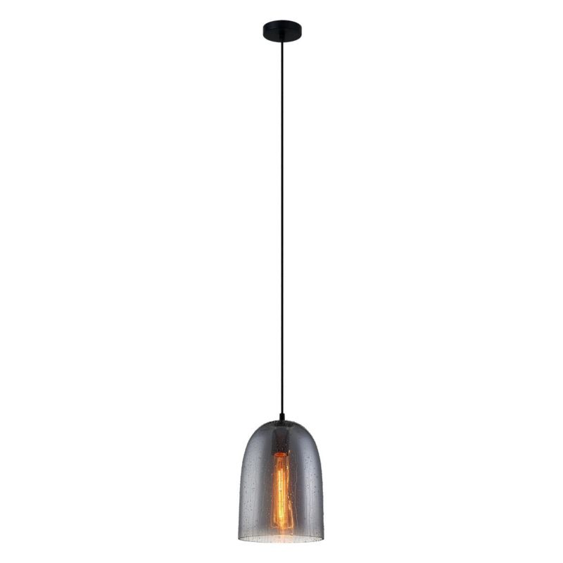 Lampa sufitowa wisząca Italux Tabby 4597 czarna nowoczesna 1xE27 x 40W 1 szt.