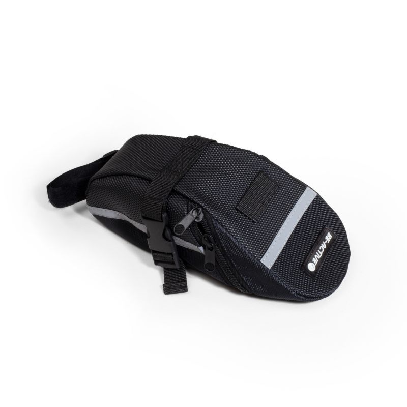 Wodoodporna sakwa rowerowa Be-active.pl torba pod siodełko czarna 1 szt.