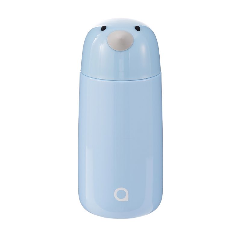 Butelka termiczna, AquaFloow, termos dla dzieci, nakrętka z uszczelką, BPA Free, stal nierdzewna, 350ml, gołąb, 1szt