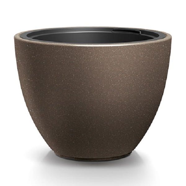 Doniczka Heos ECO Wood, Prosperplast, Kawa, 395 mm, 1 szt.