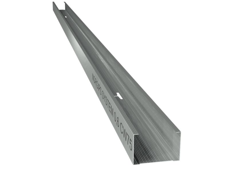 Profil ścienny Norgips CW75 0,6 mm 3 mb