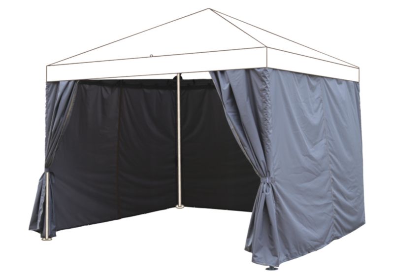 Ścianki do pawilonu Blooma Preston antracyt