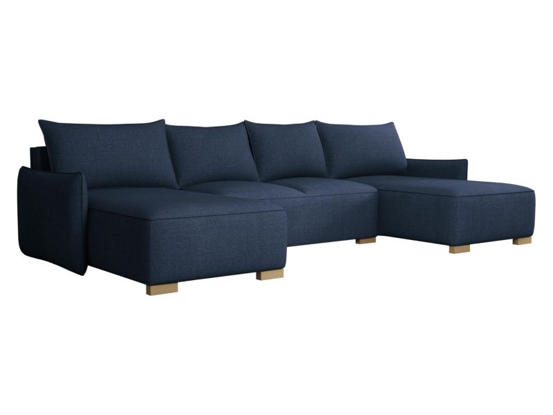 Narożnik z funkcją spania MIRJAN 24 Focus U denimowy 1 szt.