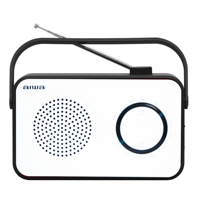 Przenośne Radio AIWA R-190BW Białe 1szt.