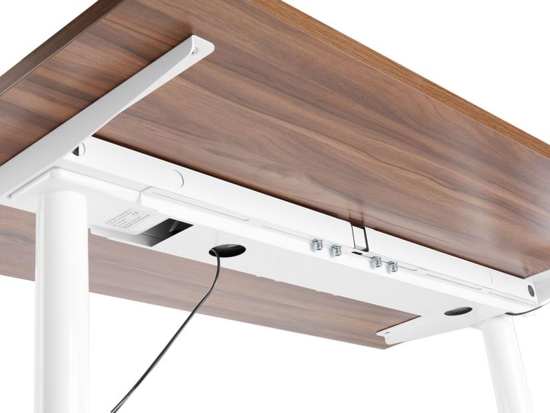 Organizer kabli pod biurko regulowane elektrycznie biały Tracie 1 szt.