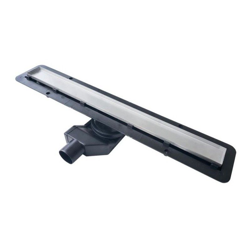 Odpływ liniowy prysznicowy Bravat Seamless 75 cm metalowa pokrywa 2w1 chrom 1 szt.