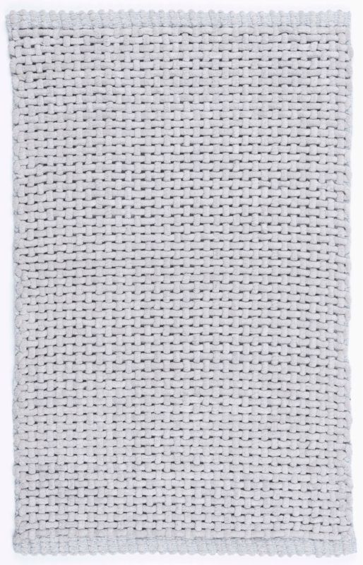 Dywanik łazienkowy Multidecor Belweder 60 x 100 cm jasny szary 1 szt.