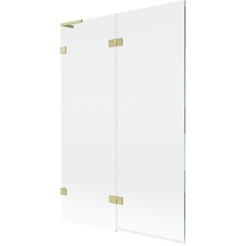 Parawan nawannowy 2-skrzydłowy Mexen Lunar L złoty szczotkowany 120x150 cm 1 szt