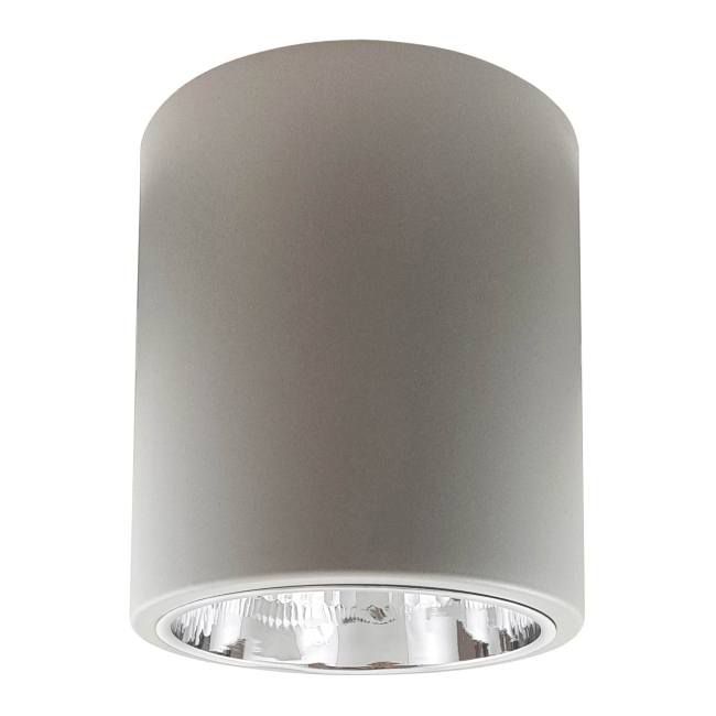 Oprawa natynkowa Polux Merkury okrągła 13 cm szara