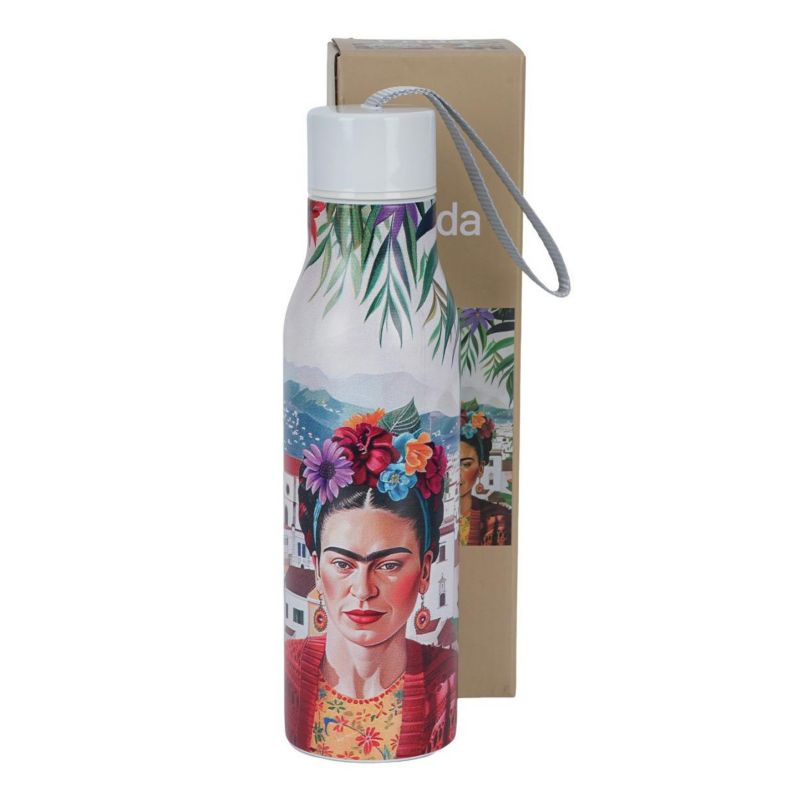 Butelka Termiczna Frida Mexican Art Red DUO stal nierdzewna kolorowa 500 ml 1 szt.
