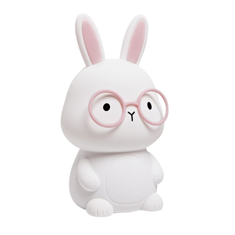 Lampka Sanico Goldlux FLORKA LED 3000K RGB silikonowa z akumulatorem przewód USB C biała różowa - 1 szt.