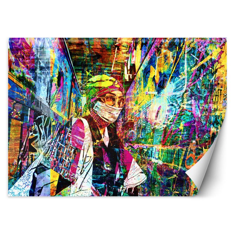 Fototapeta Feeby Kobieta w masce Glamour 400x280 1 szt