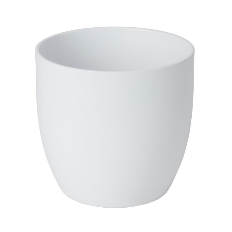 Doniczka ceramiczna GoodHome 14 cm biała