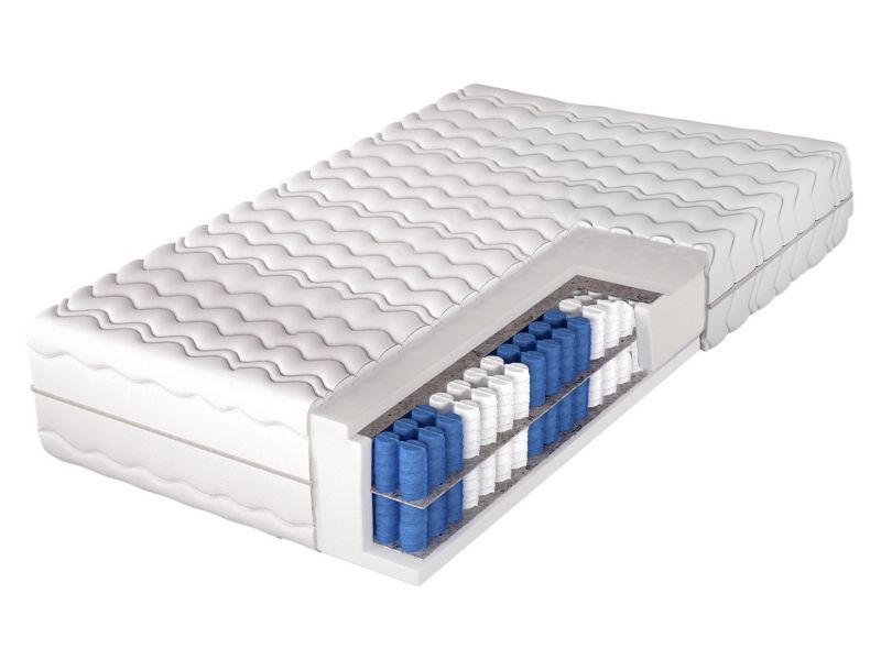 Dwustronny materac sprężynowy MIRJAN 24 Superking 31 cm 160x200 1 szt.