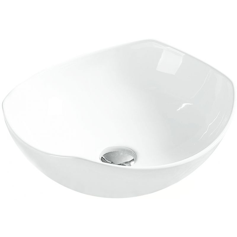 Umywalka nablatowa Mexen Enrica biała 41 x 38 cm 1 szt.