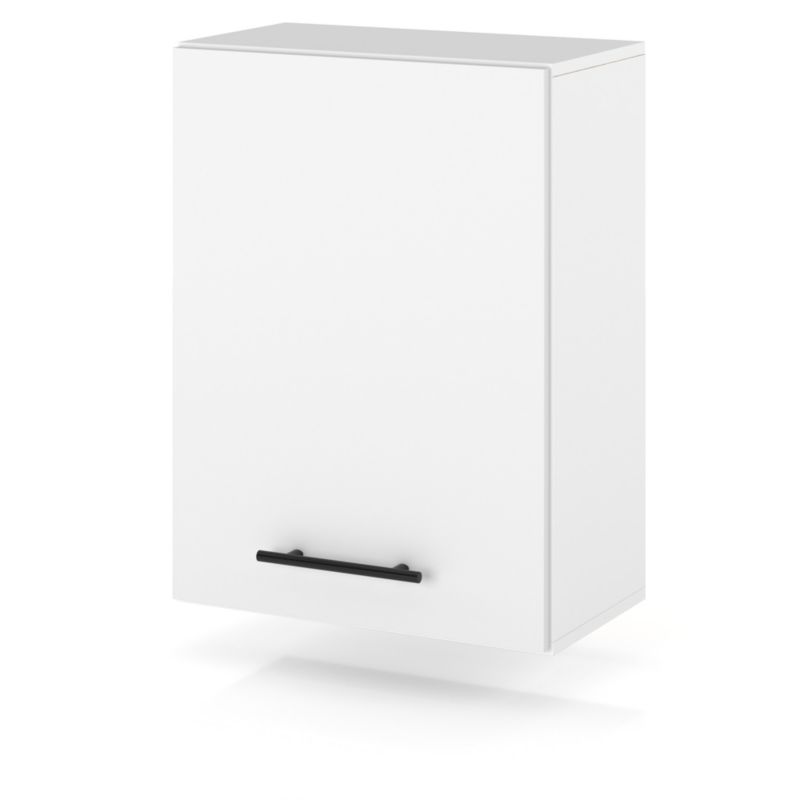 Szafka Kuchenna Hurtownia-Mebli Wisząca W50 sPremium 50cm Biały Mat Biały Mat 50x32x72 cm 1szt.