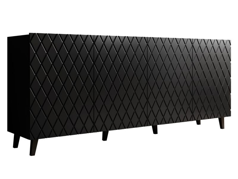 Komoda MIRJAN 24 Asti czarny 1 szt.