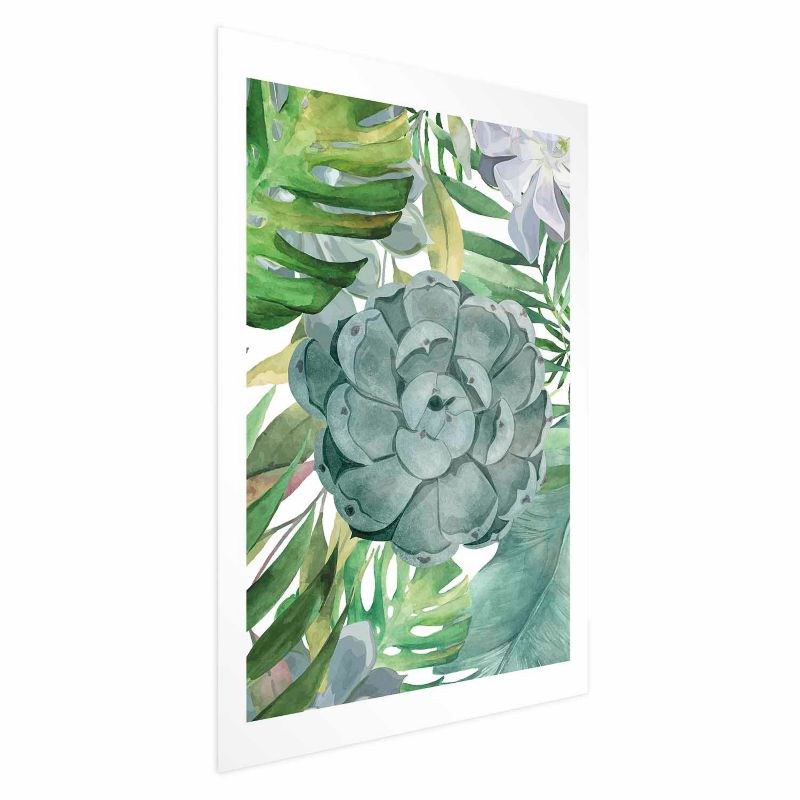 Plakat Artgeist Tropikalna flora 60x90 cm bez ramy 1 szt