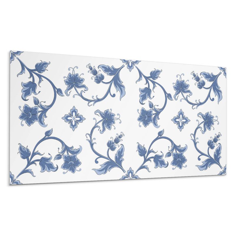 Kafelki samoprzylepne Wallfluent 40x20 cm Florystyczny wzór 10 szt.