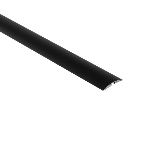 Profil progowy Cezar Czarny 37mm 1,86m aluminiowy 1 szt.