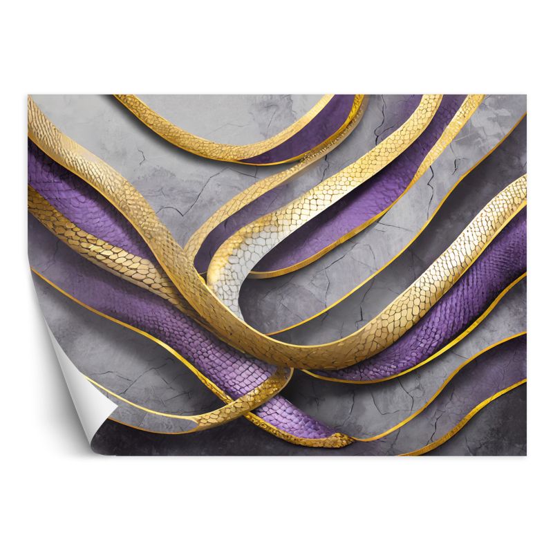 Fototapeta Feeby Fioletowy wąż Glamour 450x315 1 szt