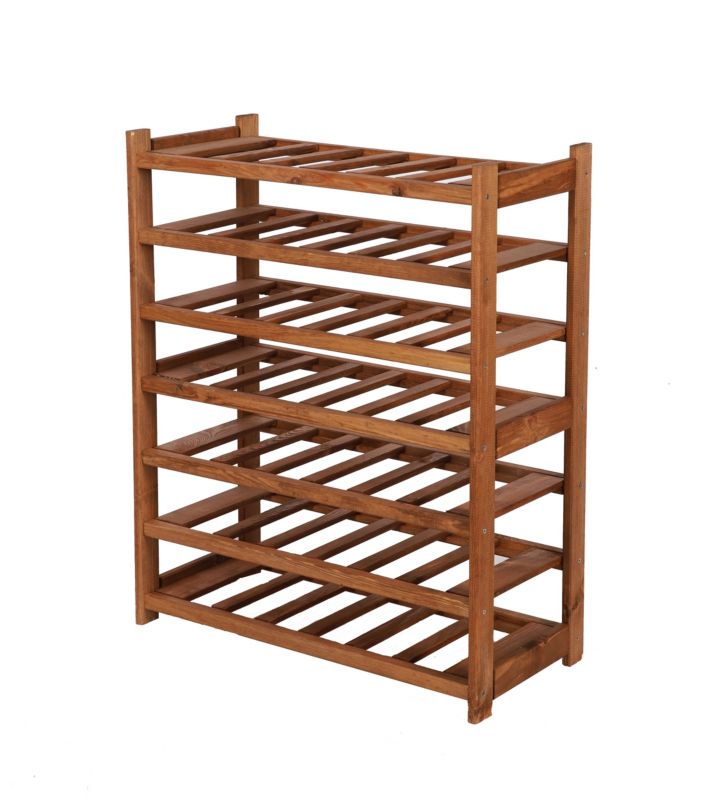 Stojak na wino MODO24 85,8 cm 7 półek impregnowany 1 szt.