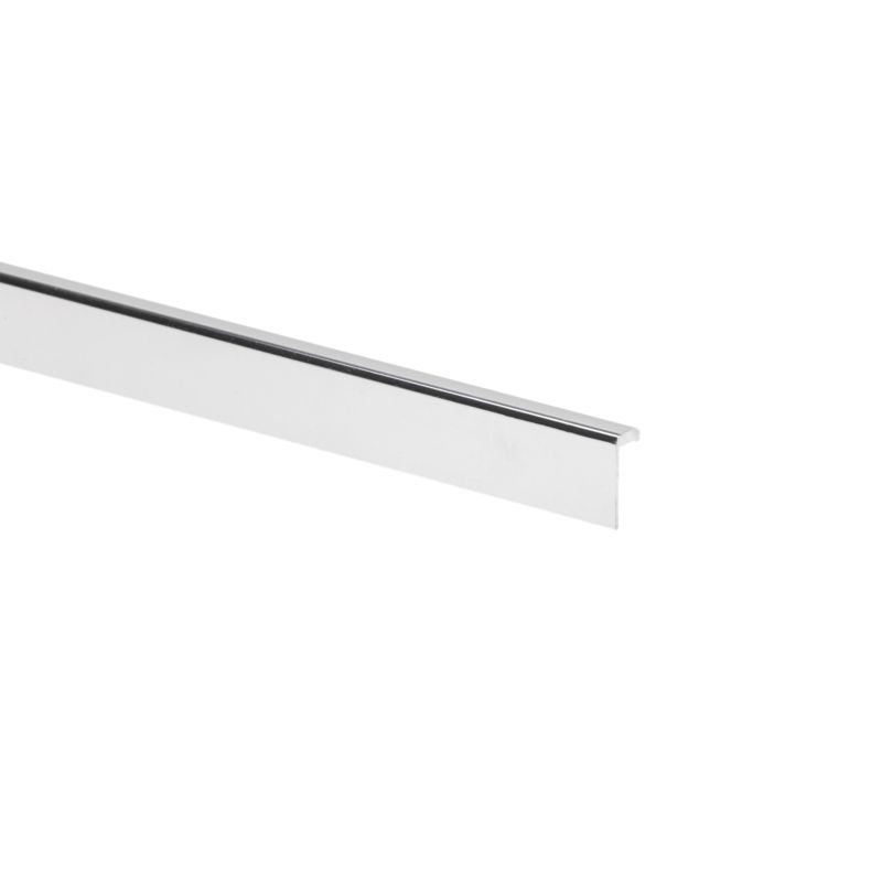 Profil krawędziowy aluminiowy 2000 x 18 x 3 x 1 mm srebrny