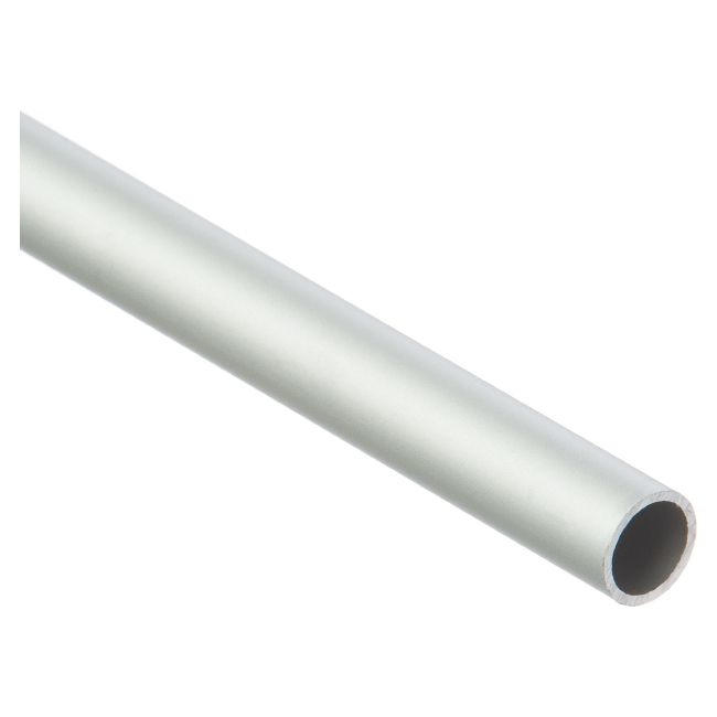Rura okrągła Cezar 12 x 1 mm 1 m aluminium srebrne