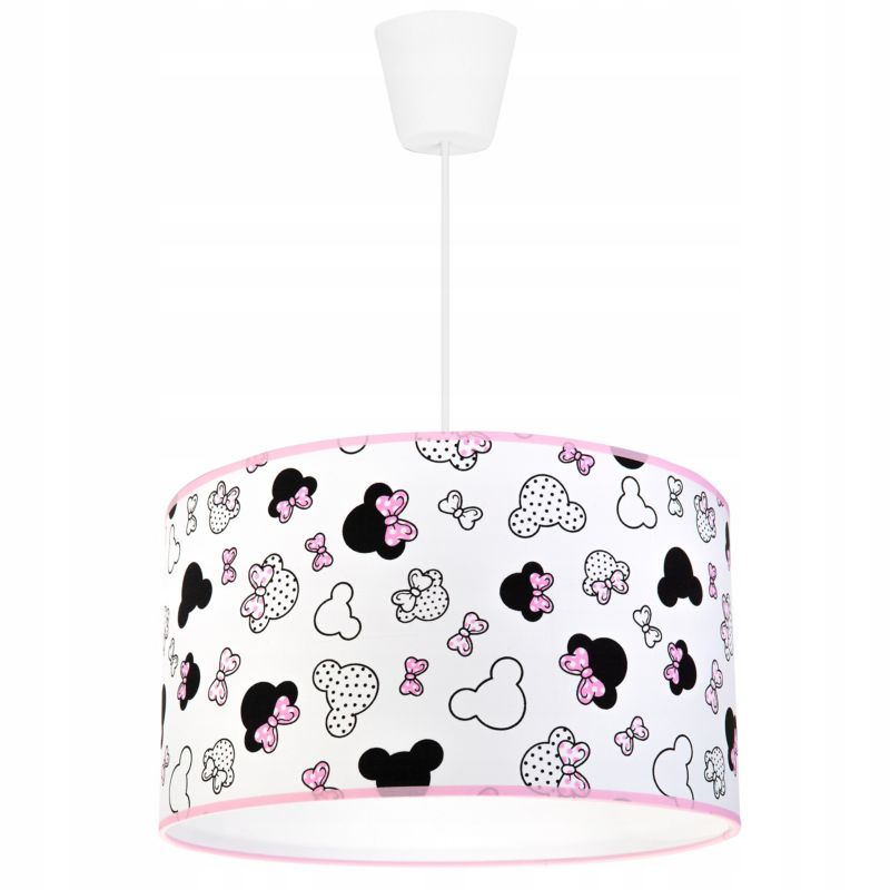 Lampa sufitowa wisząca Light Home LH Minnie dziecięca 1x E27 60W 35cm różowa 1szt.