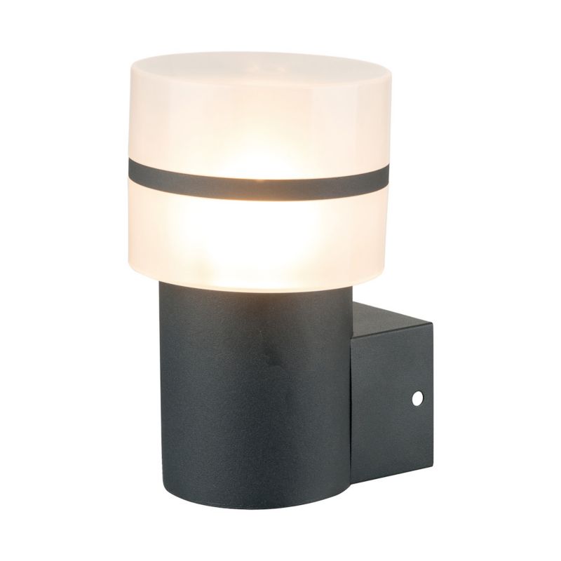 Kinkiet ścienny zewnętrzny Eko-Light Mia czarno-biały 1 x E27 x IP44 wym: 16,3 x 11,7 x 10,2 cm - 1 szt.