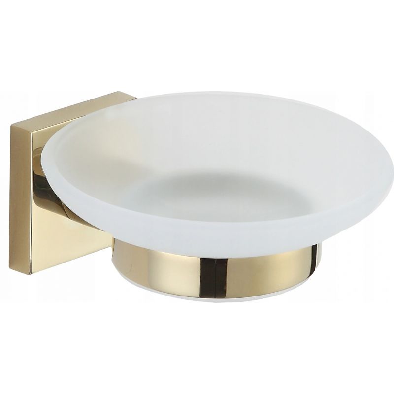 Mydelniczka ścienna Mexen Rufo złoty 11x5 cm 1 szt.