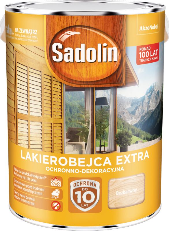 Lakierobejca Sadolin Extra bezbarwna 5 l