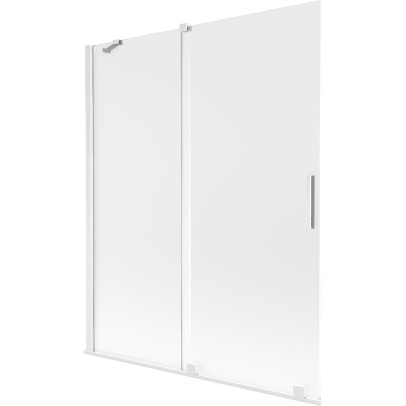 Parawan nawannowy rozsuwany Mexen Velar szron 140x150 cm 1 szt.