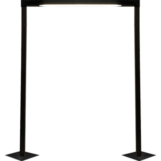 Lampa ogrodowa stojąca Shilo Taketa antracyt 1 x G13 x 9W IP44 wym: 114 x 80 x 2 cm - 1 szt.