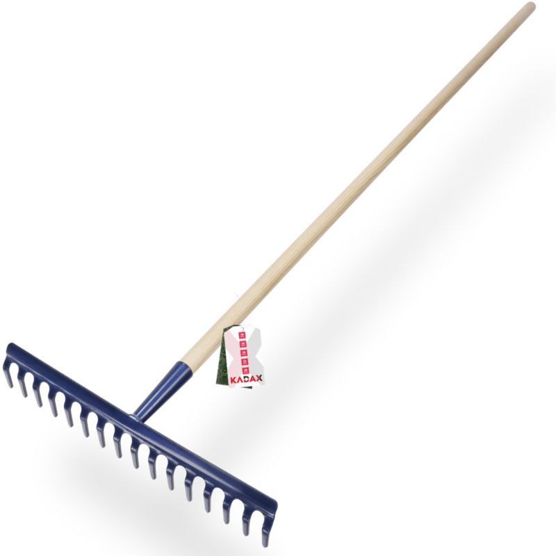 Grabie KADAX metalowe Utwardzane Z Trzonkiem 16 Zębów 1szt.