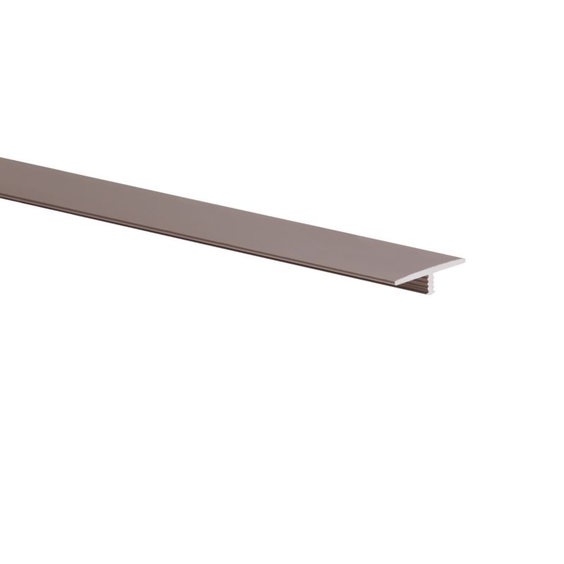 Profil łączący aluminiowy gładki 2000 x 29 x 8 x 2 mm tytan