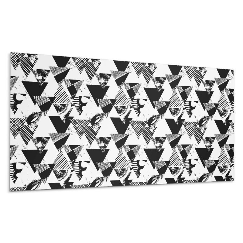Panel samoprzylepny Wallfluent 120x60 cm Wzór trójkątnej geometrii 1 szt.