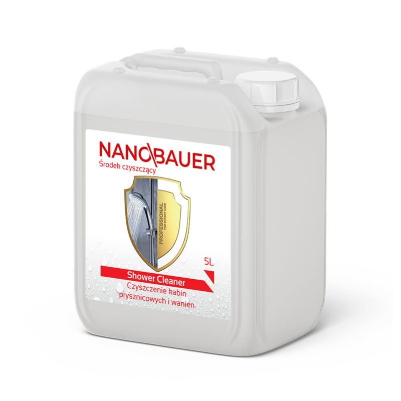 Płyn do mycia kabin prysznicowych NANOBAUER 5L 1 szt