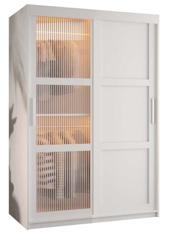 Szafa przesuwna Garderoba Abiks FLUTES 3 120 biały 1 szt.