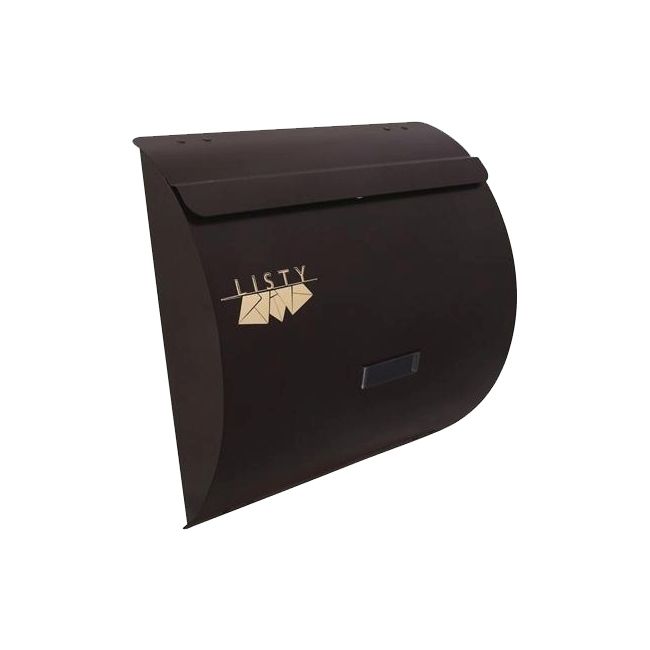 Skrzynka na listy Damech WA1 brązowa matowa