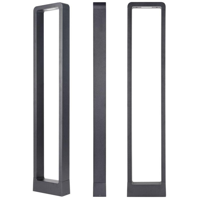 Lampa ogrodowa LED MasterLED Rio 7W 80cm IP54 antracyt 1 szt.