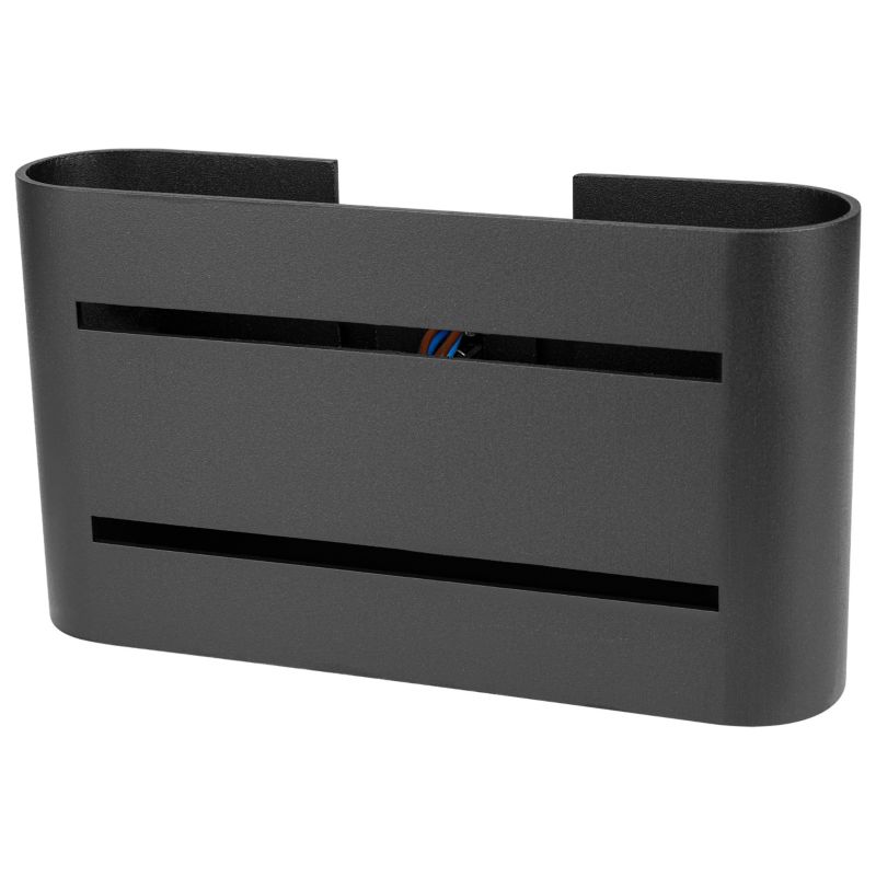 Kinkiet podwójny G9 LED MasterLED Atria IP20 ścienny wewnętrzny czarny 1 szt.